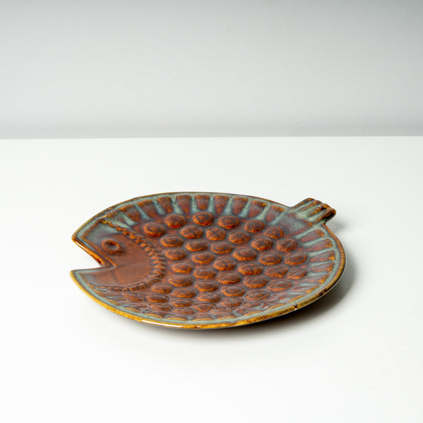 Poki Pufferfish Ceramic Plate