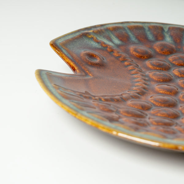 Poki Pufferfish Ceramic Plate
